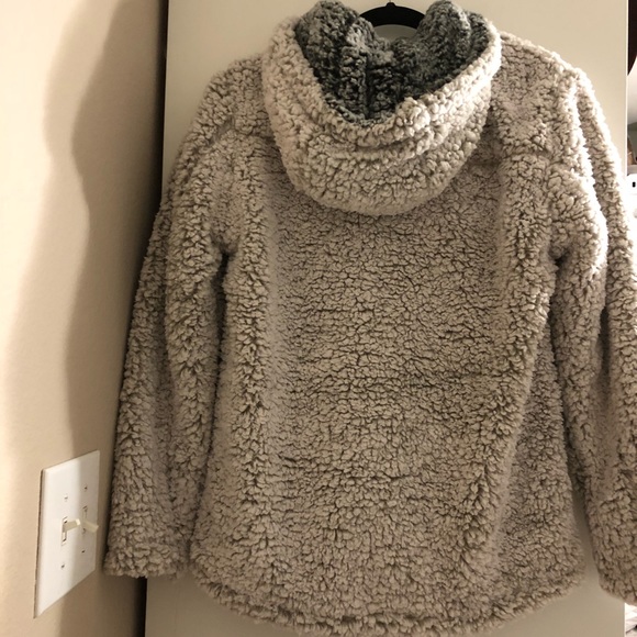 Thread & Supply Sherpa zipper hoodie - Picture 4 of 5